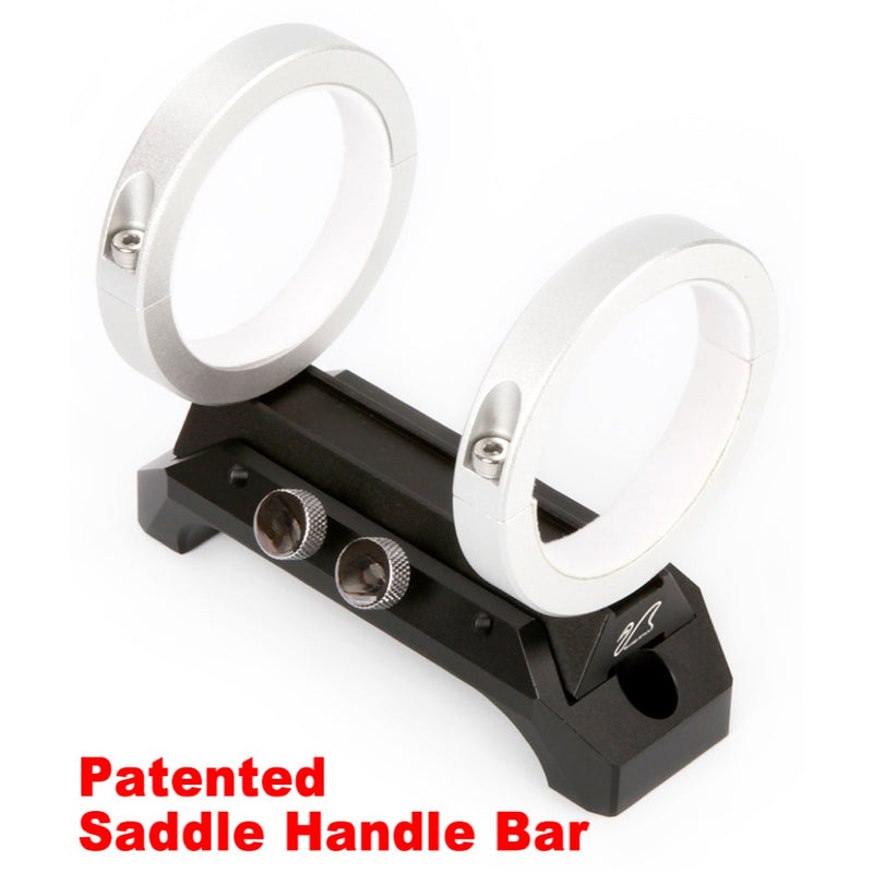 William Optics 120mm Saddle Handle Bar with 50mm Guiding Rings - No Adjustments Screws