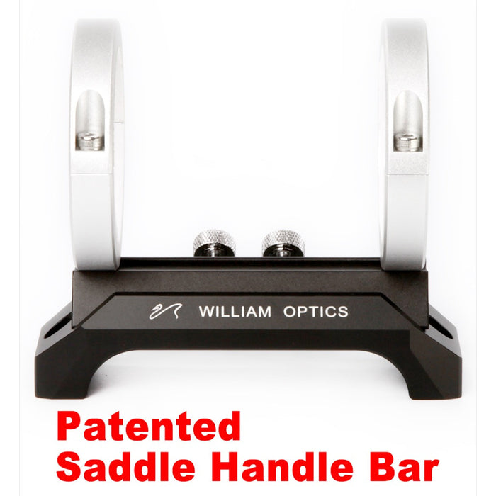 William Optics 120mm Saddle Handle Bar with 50mm Guiding Rings - No Adjustments Screws