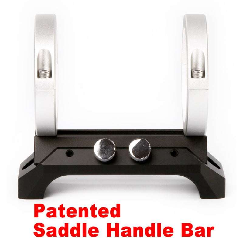 William Optics 120mm Saddle Handle Bar with 50mm Guiding Rings - No Adjustments Screws