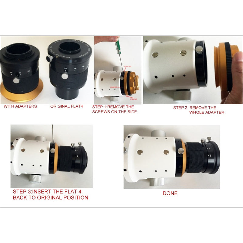 William Optics Bague Adaptatrice pour Canon EOS