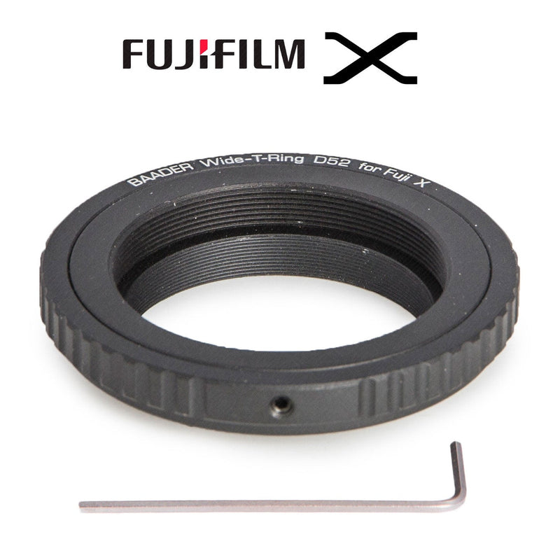 Baader Wide-T-Ring Fujifilm X avec D52i à T-2 et S52